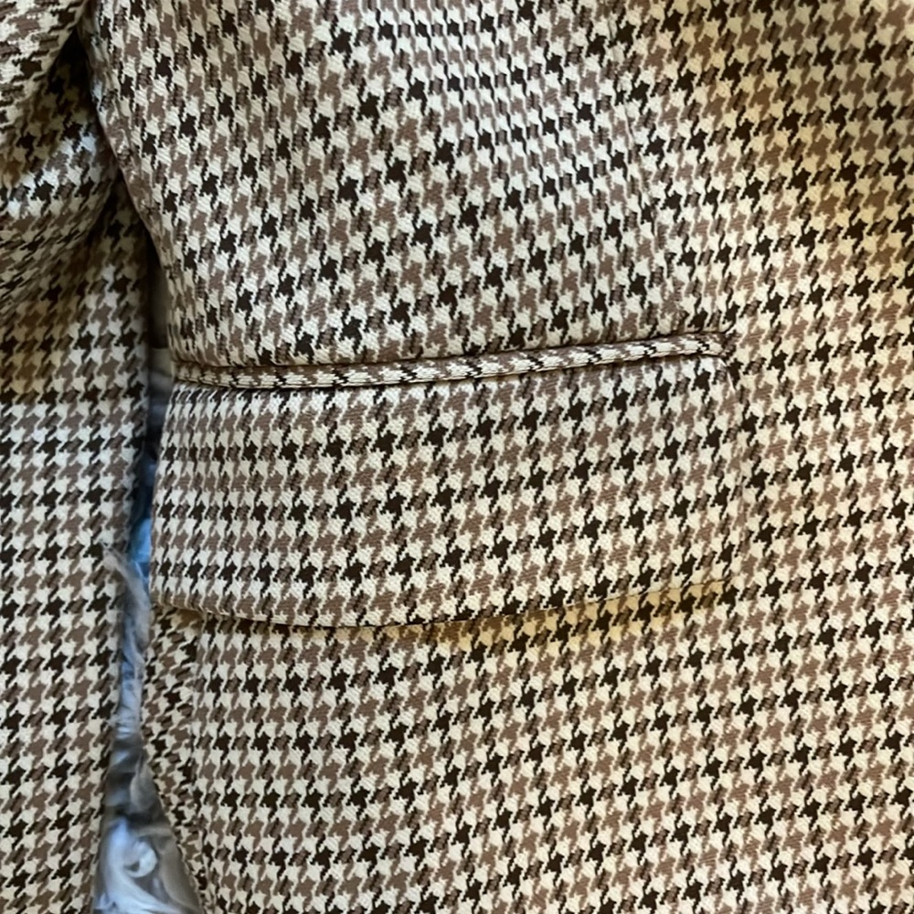 Theory Jacket Utilitarian Houndstooth Jacket Size… - image 6